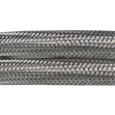 Image showing  8 ft. Braided Stainless Steel Ice Maker Connector