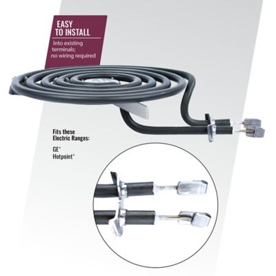 Image showing  6 in. 5-Turn 1,325-Watt Replacement Range Surface Burner Element for GE & Hotpoint WB30M1