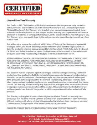 Image showing 9 th Certified Appliance Accessories 6 in. 5-Turn 1,325-Watt Replacement Range Surface Burner Element for GE & Hotpoint WB30M1