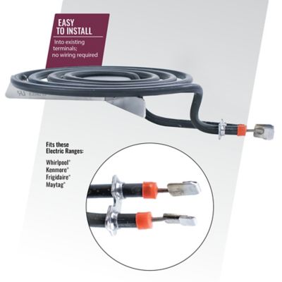 Image showing  6 in. 1,500W 4-Turn Surface Burner Element for Whirlpool, Kenmore, Frigidaire & Maytag MP15YA