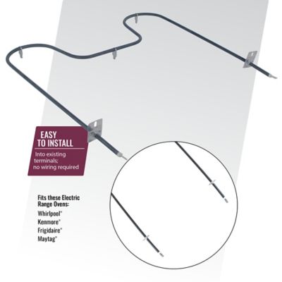 Image showing  Replacement Oven Bake Element for Whirlpool, Kenmore, Frigidaire & Maytag 74003019