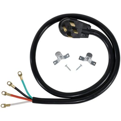 Certified Appliance Accessories 4 ft. 4-Wire Eyelet 50A Range Cord