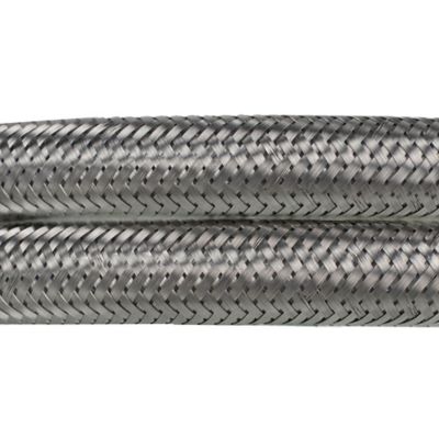 Image showing 9 th Certified Appliance Accessories 6 ft. Braided Stainless Steel Washing Machine Hose