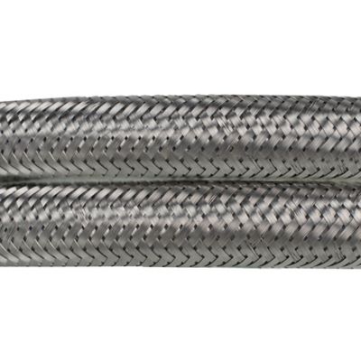 Image showing 9 th Certified Appliance Accessories 8 ft. Braided Stainless Steel Washing Machine Hose