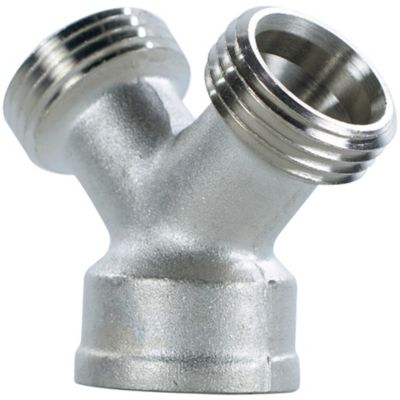 Image showing  3/4 in. FGH x 3/4 in. MGH x 3/4 in. MGH Y-Fitting