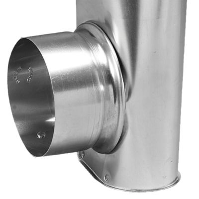 Image showing  4 in. Aluminum Offset Dryer Hose Connector
