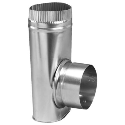 Image showing 7 th Deflecto 4 in. Aluminum Offset Dryer Hose Connector