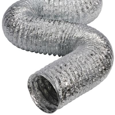 Image showing  4 in. x 25 ft. Supurr-Flex 5-Ply Aluminum Flexible Dryer Vent Transition Duct