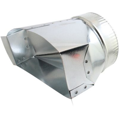 Image showing  6 in. Galvanized Rectangular to Round Transition