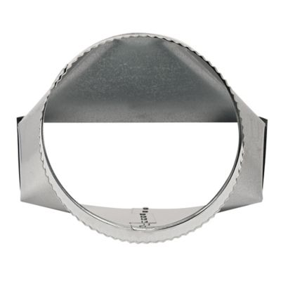 Image showing  7 in. Galvanized Rectangular to Round Transition