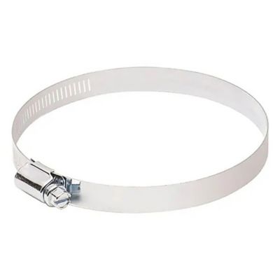 Image showing  4 in. Worm Drive Clamps, 2-Pack