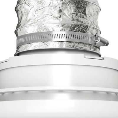 Image showing 5 th Deflecto 4 in. Worm Drive Clamps, 2-Pack