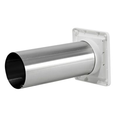 Image showing  4 in. Plastic Louvered Vent, White