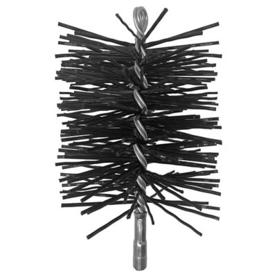 Chromex Premium Poly Chimney Cleaning Brush with 1/4 in. NPT Fitting (6 in.)