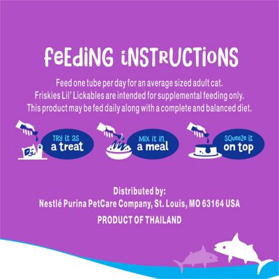 Image showing 5 th Purina Friskies Lil' Lickables Tuna Cat Treat