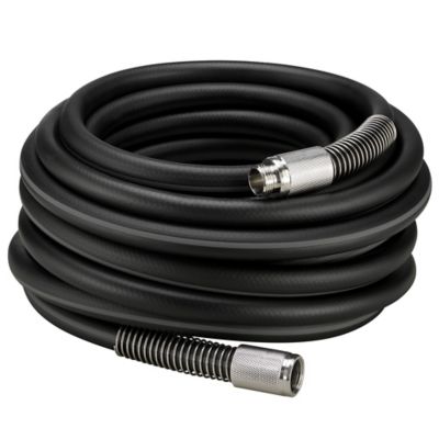 Image showing  3/4 in. x 50 ft. Pro Series Heavy-Duty Contractor Hose, 500 PSI, Black
