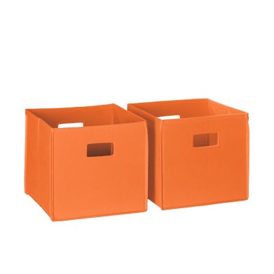 RiverRidge Home Kids Fabric Collapsible Storage Cube Organizers - 2 pk., 02-013