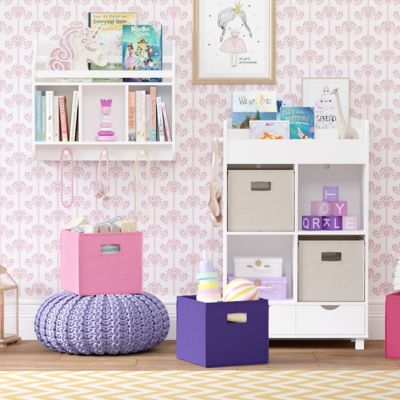 Image showing 1 th RiverRidge Home Kids Fabric Collapsible Storage Cube Organizers - 2 pk., 02-059