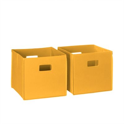 RiverRidge Home Kids Fabric Collapsible Storage Cube Organizers - 2 pk., 02-061