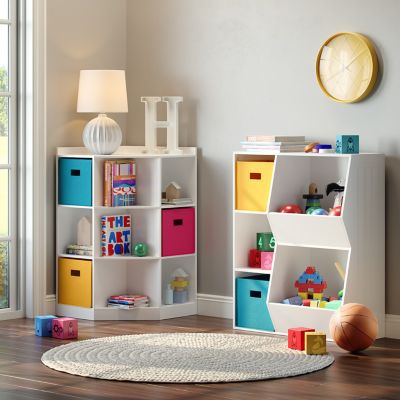 Image showing 7 th RiverRidge Home Kids Fabric Collapsible Storage Cube Organizers - 2 pk., 02-061