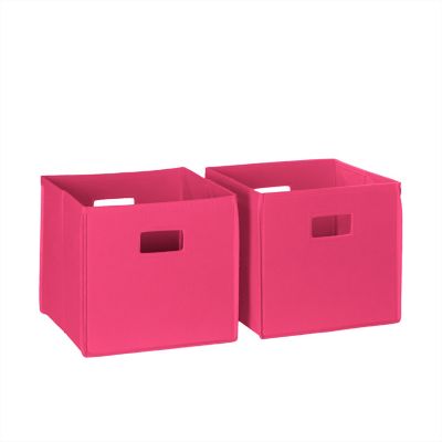 RiverRidge Home Kids Fabric Collapsible Storage Cube Organizers - 2 pk., 02-097