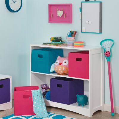 Image showing 5 th RiverRidge Home Kids Playroom Horizontal Toy Organizer Bookshelf, 02-022