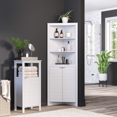 Image showing  1-Door Madison Bathroom and Laundry Storage Cabinet