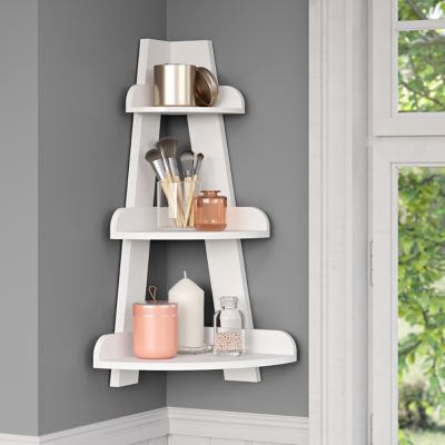 Image showing  Amery 3-Tier Corner Shelf Display Stand