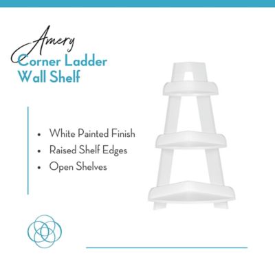 Image showing  Amery 3-Tier Corner Shelf Display Stand