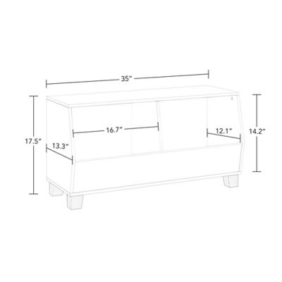 Image showing  Kids Catch-All 35 in. Toy Storage Organizer