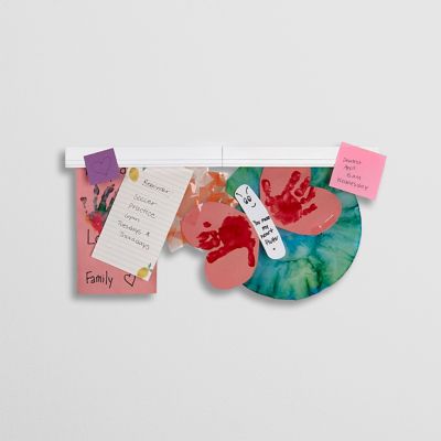 Image showing 8 th RiverRidge Home Kids 2pc Magnetic Art Display Bar