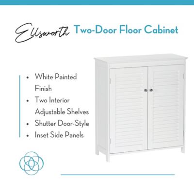 Image showing  Ellsworth Bathroom and Laundry Storage Floor Cabinet with Doors
