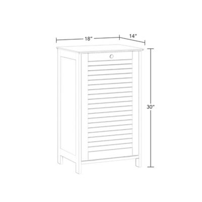 Image showing  Ellsworth Tilt-Out Laundry Hamper Cabinet with Removable Cloth Storage Bag