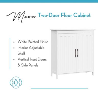Image showing  2-Door Monroe Bathroom and Laundry Storage Cabinet