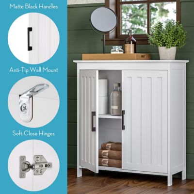 Image showing  2-Door Monroe Bathroom and Laundry Storage Cabinet