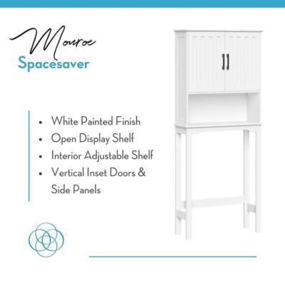 Image showing  Monroe Over the Toilet Spacesaver Bathroom Medicine Storage Cabinet