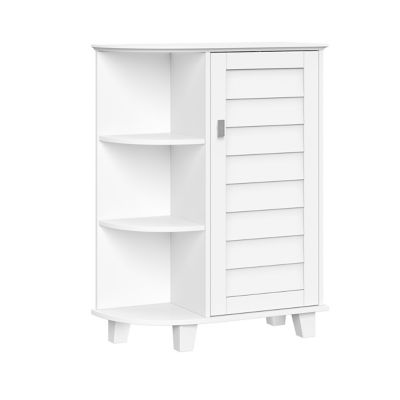 RiverRidge Home 1-Door Brookfield Floor Bathroom and Laundry Storage Cabinet and Organizer