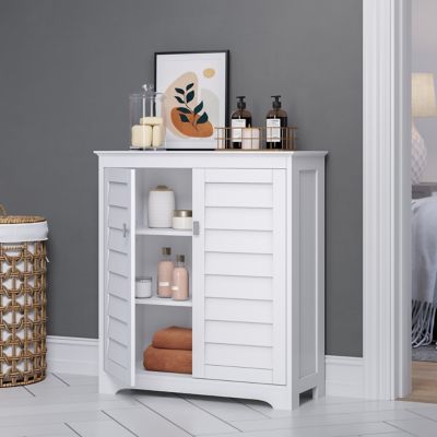 Image showing  2-Door Brookfield Floor Bathroom and Laundry Storage Cabinet