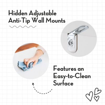 Image showing  Kids 5-Tier Corner Ladder Playroom Display Bookshelf Organizer