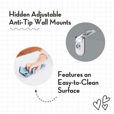 Image showing  Kids 5-Tier Corner Ladder Playroom Display Bookshelf Organizer, 02-187