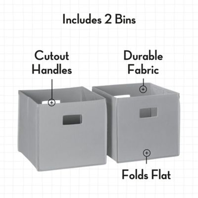 Image showing  Kids Catch-All Playroom 35 in. Toy Storage Organizer with 3 Cubbies and 2 Storage Compartments, 02-336K