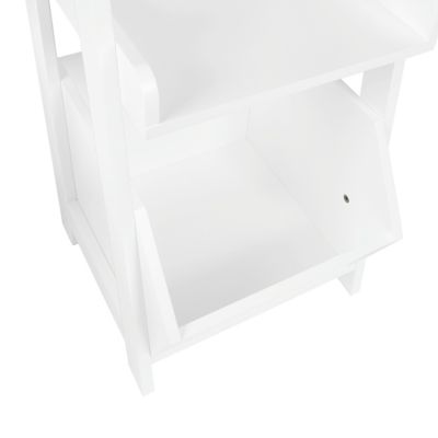 Image showing 5 th RiverRidge Home Kids 4-Tier 13 in. Ladder Shelf Toy Organizer and Book Storage