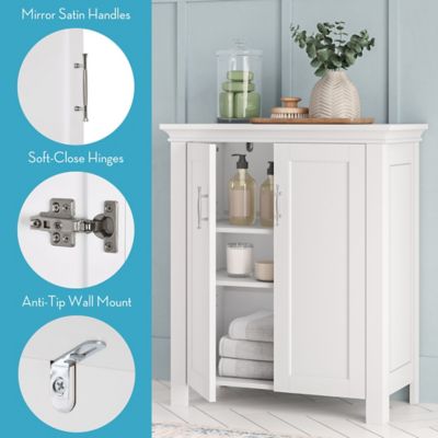 Image showing  2-Door Somerset Bathroom and Laundry Storage Cabinet