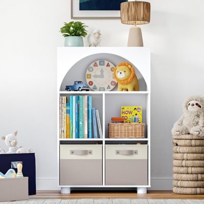 Image showing  Kids Curve Appeal 23 in. 4 Cubby Bookcase