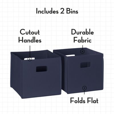 Image showing  Kids Curve Appeal 46 in. 4 Cubby Bookcase - 2 PK, 02-522K
