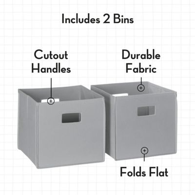 Image showing  Kids Curve Appeal 35 in. 6 Cubby Bookcase - 2 PK, 02-526K