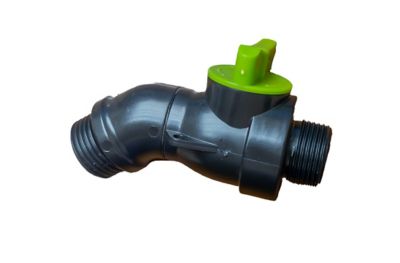 Bushman 3/4 in. Male Pipe Thread Ball Valve to 3/4 in. Garden Hose Thread Spigot