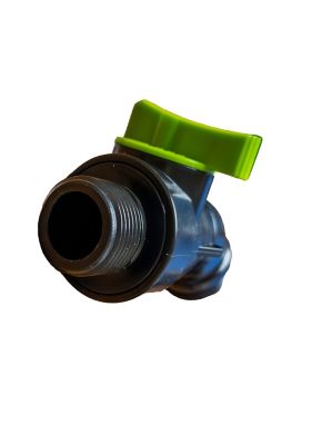 Image showing  3/4 in. Male Pipe Thread Ball Valve to 3/4 in. Garden Hose Thread Spigot