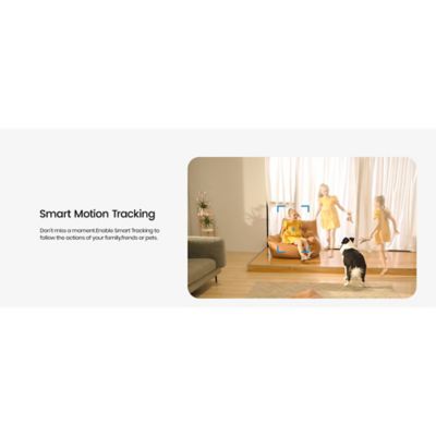 Image showing 5 th AOSU 2K QHD Wi-Fi Indoor Smart Security Camera and Monitor with 360 deg. PTZ and Smart Motion Tracking