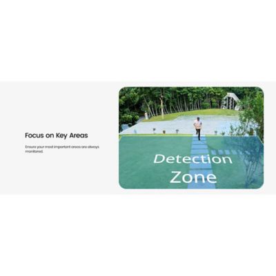 Image showing 7 th AOSU 3K 5.0 MP Wi-Fi Outdoor AI-Smart Security Camera with 400 Lumen Spotlight, 360 deg. PTZ, and Auto Tracking